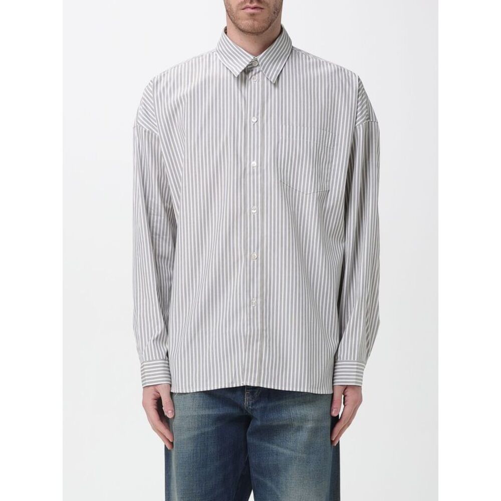 Sunflower Men Sunflower Striped Cotton Shirt